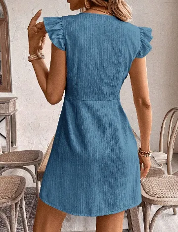 Rochie scurta SHEIN, albastru