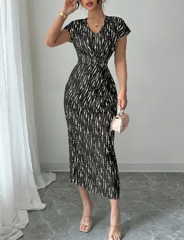 Rochie medie SHEIN, negru