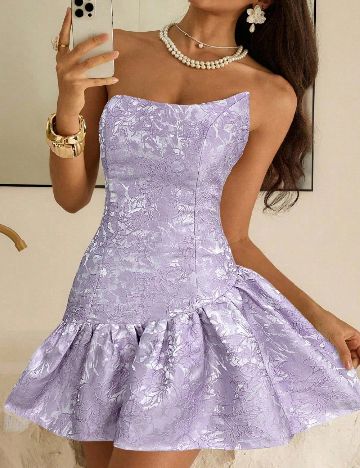 Rochie scurta SHEIN, mov