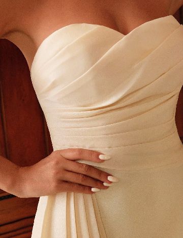 Rochie scurta SHEIN, crem