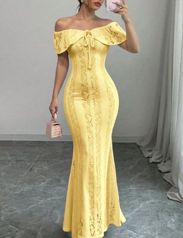 Rochie lunga SHEIN, galben