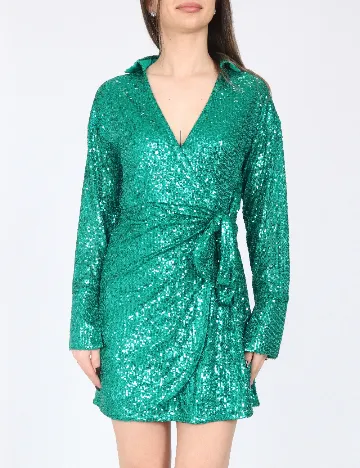 Rochie scurta River Island, verde