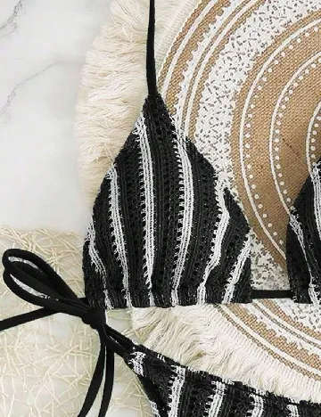 Costum de baie SHEIN, negru