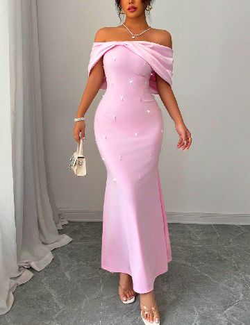 Rochie lunga SHEIN, roz