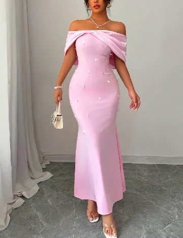 Rochie lunga SHEIN, roz