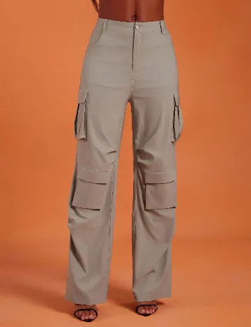 Pantaloni SHEIN, gri