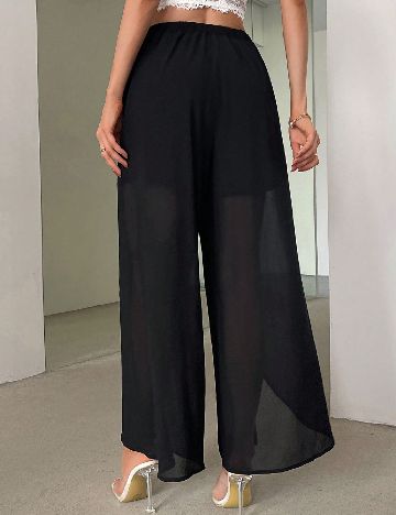 Pantaloni SHEIN CURVE, negru