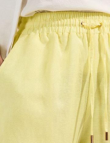 Pantaloni Karen Millen, galben