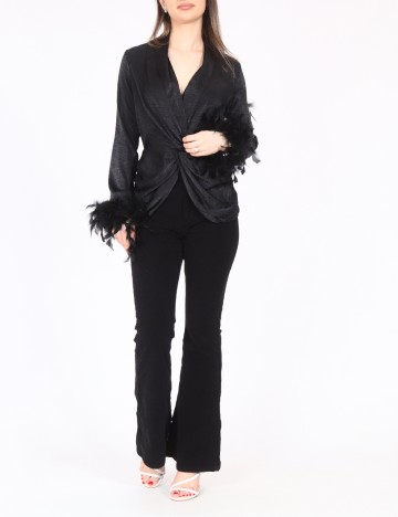 Bluza River Island, negru