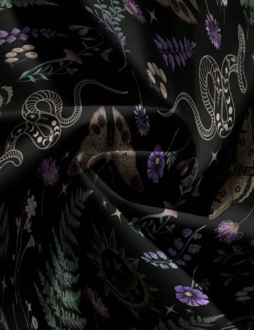 Fusta Romwe Plus Size, negru