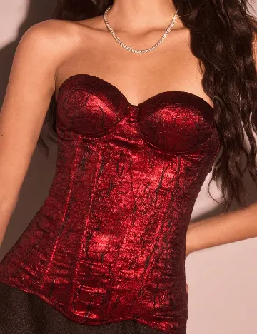 Corset SHEIN, rosu