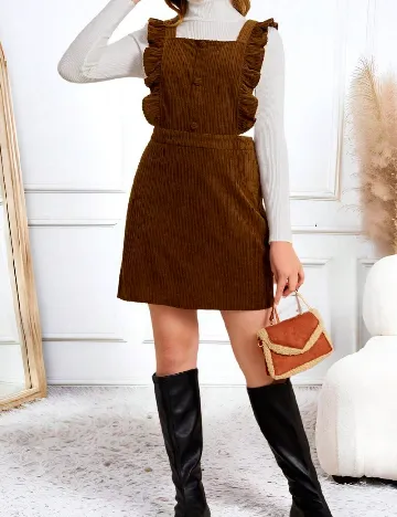 Rochie scurta Shein Kids, maro