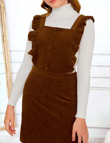 Rochie scurta Shein Kids, maro