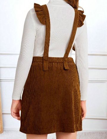 Rochie scurta Shein Kids, maro