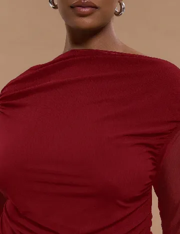 Bluza Musera Plus Size, rosu