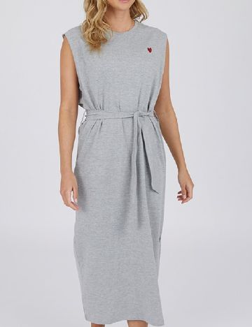 Rochie medie L amore Couture, gri