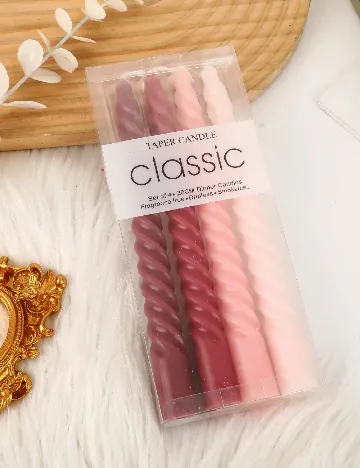 Set lumanari 4 bucati SHEIN, mix culori