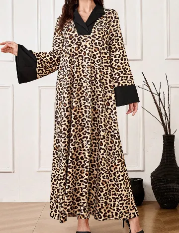 Rochie lunga SHEIN, animal print