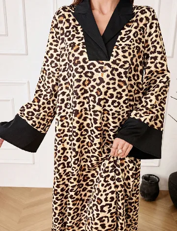 Rochie lunga SHEIN, animal print