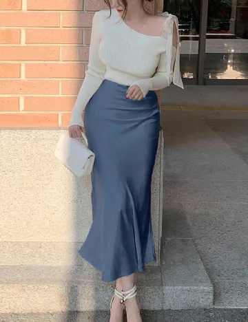 Fusta Dazy, albastru