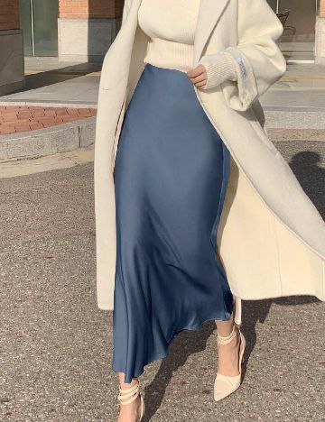 Fusta Dazy, albastru