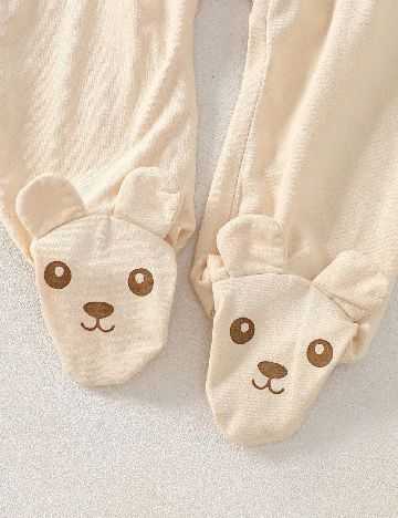 Set compleuri 2 bucati Shein Kids, alb/crem