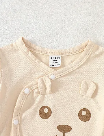 Set compleuri 2 bucati Shein Kids, alb/crem