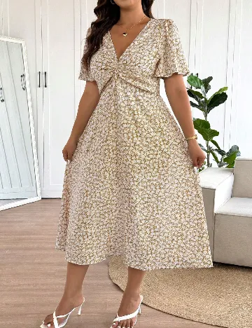 Rochie medie SHEIN CURVE, floral