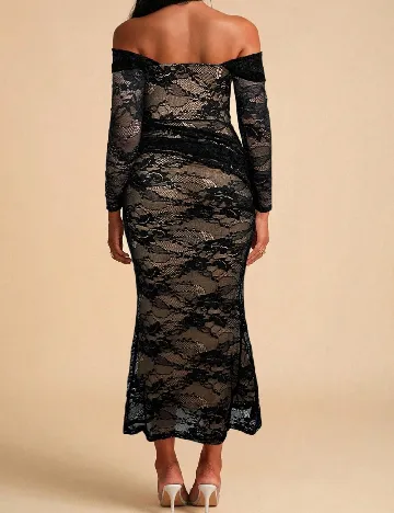 Rochie medie SHEIN Maternity, negru