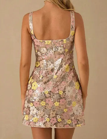 Rochie scurta SHEIN, floral print