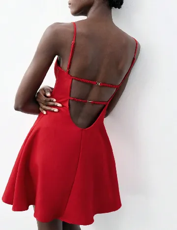 Rochie scurta SHEIN, rosu