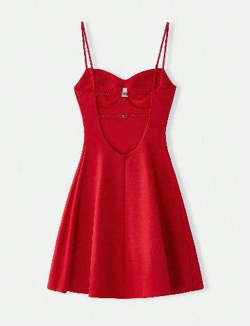 Rochie scurta SHEIN, rosu