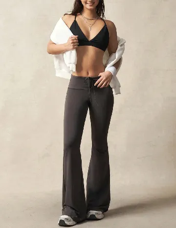 Pantaloni SHEIN, gri inchis