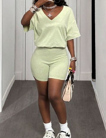 Compleu SHEIN, verde