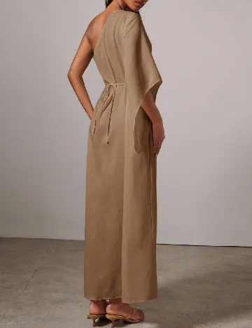 Rochie lunga Cosmina, maro