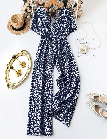 Salopeta SHEIN CURVE, albastru