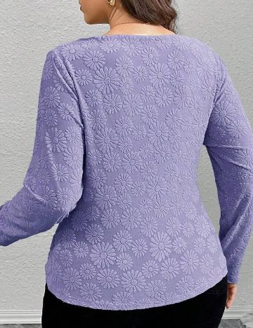 Bluza SHEIN CURVE, mov