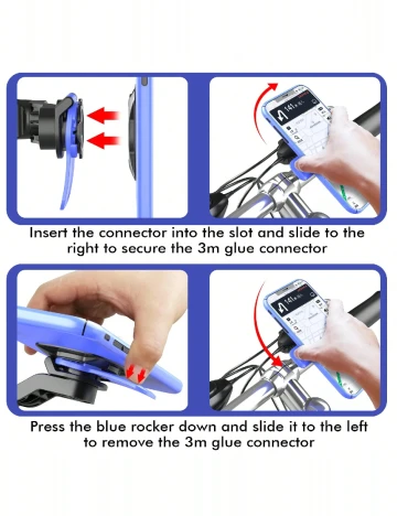 Suport pentru telefon SHEIN, negru