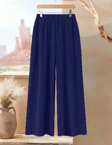 Compleu SHEIN CURVE, alb/albastru