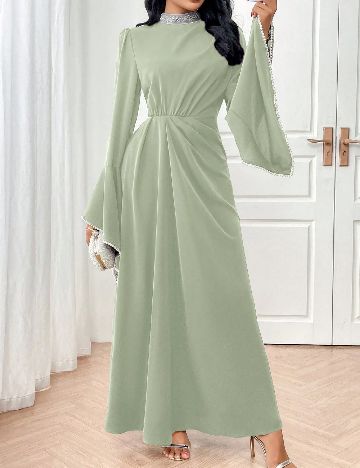 Rochie lunga SHEIN, verde