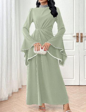 Rochie lunga SHEIN, verde