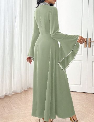 Rochie lunga SHEIN, verde