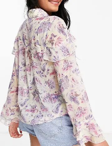 Camasa River Island, mix culori