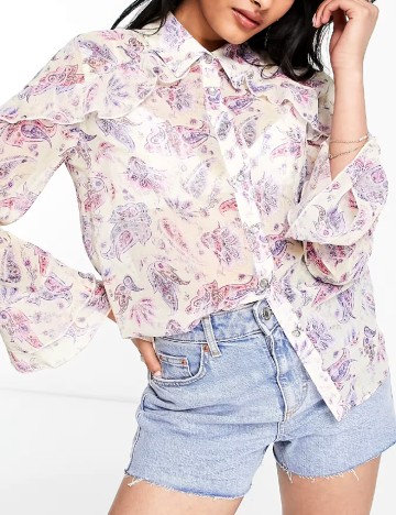 Camasa River Island, mix culori