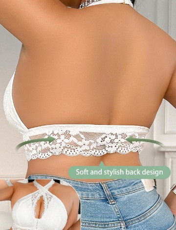 Sutien SHEIN CURVE, alb