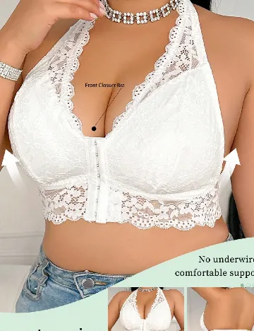 Sutien SHEIN CURVE, alb