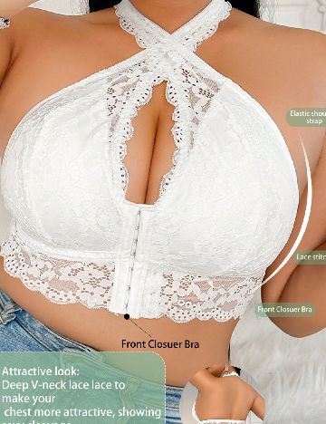 Sutien SHEIN CURVE, alb