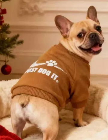 Haina pentru caini SHEIN, maro