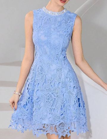 Rochie scurta SHEIN, albastru