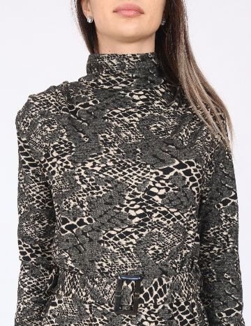 Rochie scurta River Island, animal print